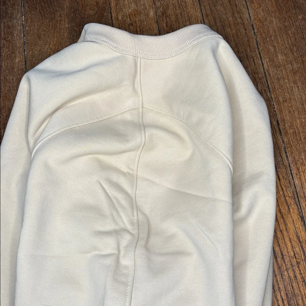 Uniqlo U crewneck sweatshirt pullover ecru S - Picture 10 of 15